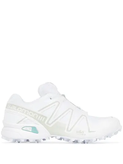 Salomon White Speedcross Low Top Sneakers