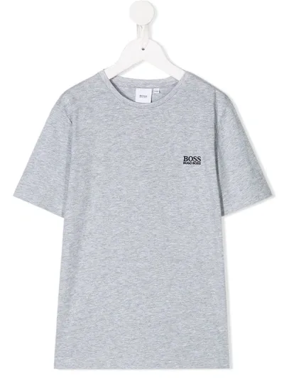 Hugo Boss Kids' Classic Logo T-shirt Grey