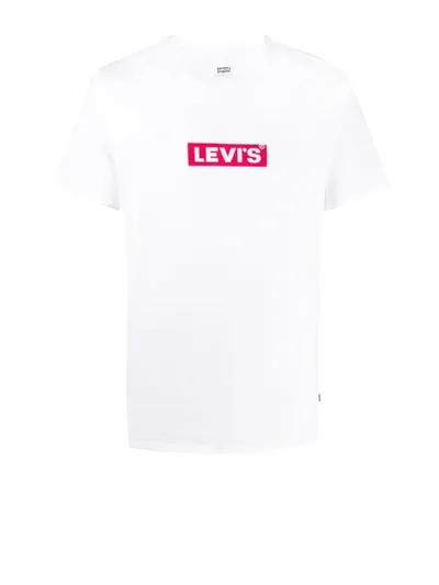 Levi's Relaxed Graphic Cotton Jersey T-shirt In White