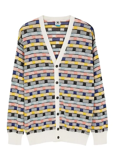 M Missoni Multicolor Knitted Cardigan In Multicoloured