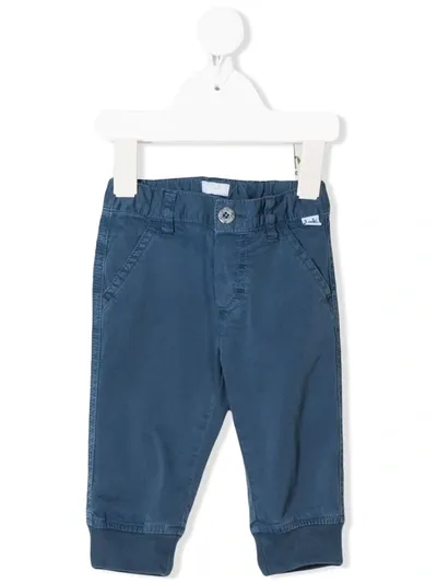 Il Gufo Babies' Plain Trousers In Avio