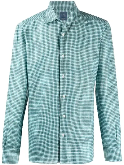 Barba Long Sleeved Shirt In Green