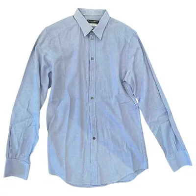 Pre-owned Dolce & Gabbana Shirt In Blue