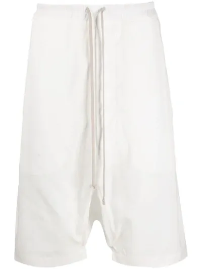 Rick Owens Drkshdw Segelshorts Mit Kordelzug In White