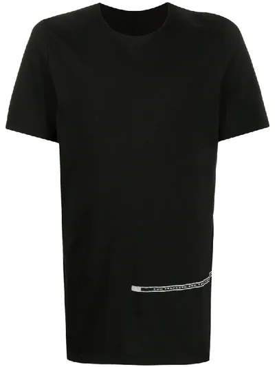 Rick Owens Drkshdw Script Print T-shirt In Black