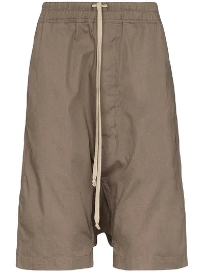 Rick Owens Drkshdw Pods Bermuda Shorts In Grey