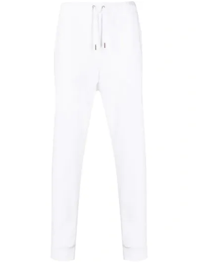 Fendi Cotton-blend Track Pants In White