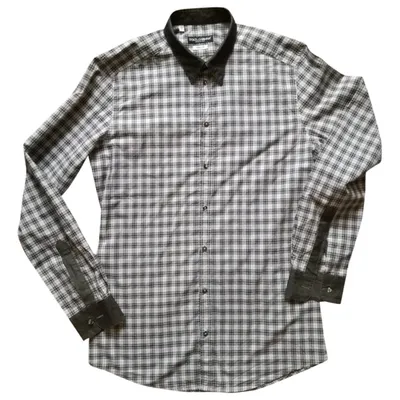 Pre-owned Dolce & Gabbana Shirt In Grey