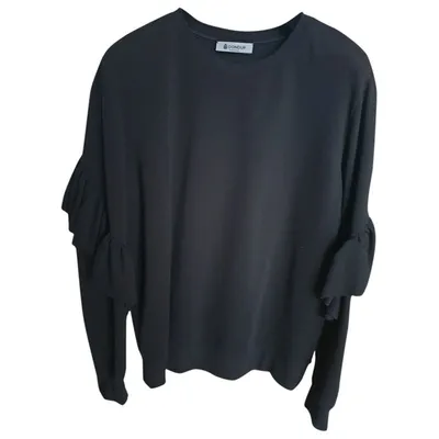 Pre-owned Dondup Black Viscose Knitwear