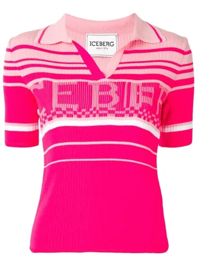 Iceberg Pink Polo T-shirt