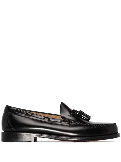 G.h. Bass & Co. Black Weejuns Larkin Tassel Loafers