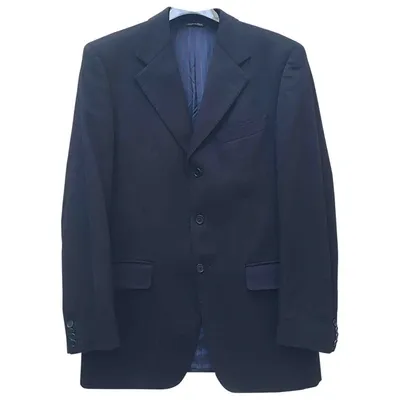 Pre-owned Tombolini Cashmere Jacket In Blue