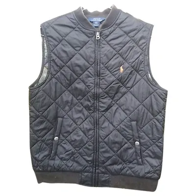 Pre-owned Polo Ralph Lauren Puffer In Black