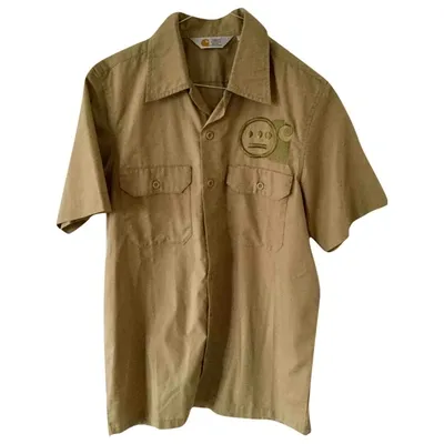 Pre-owned Carhartt Shirt In Beige