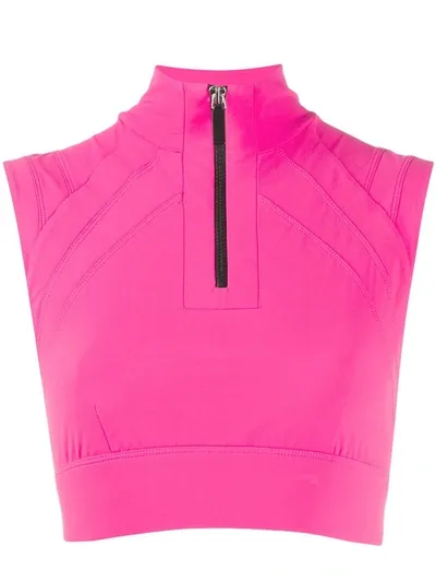 No Ka'oi Aura Crop Top In Pink