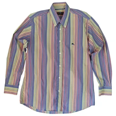 Pre-owned Etro Shirt In Multicolour