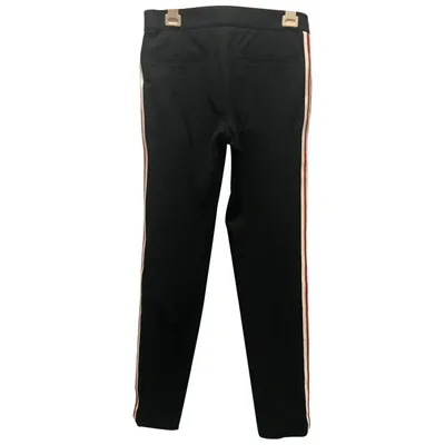 Pre-owned Lauren Ralph Lauren Trousers In Black