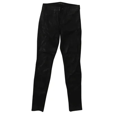 Pre-owned J Brand Slim Pants In Black