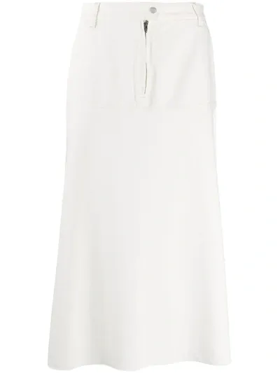 Closed Agnes Midi Skirt In White