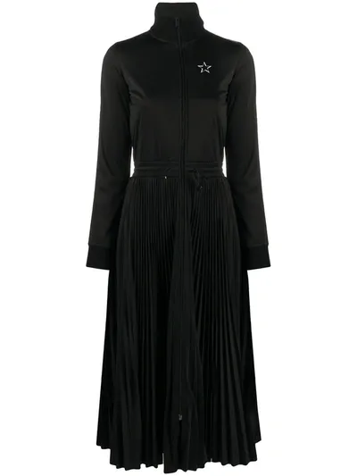 Valentino Vltn Star Sporty Dress In Black