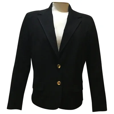 Pre-owned Loewe Black Cotton Jacket