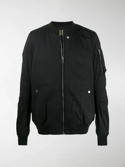 Rick Owens Drkshdw Bomber Jacket In Black