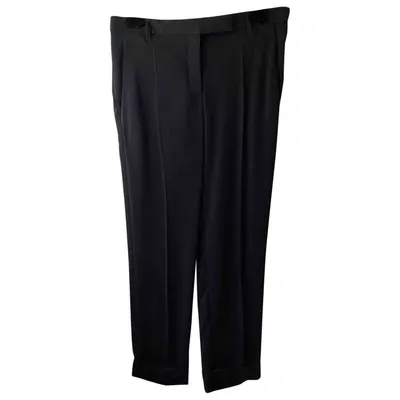 Pre-owned Philosophy Di Lorenzo Serafini Trousers In Black