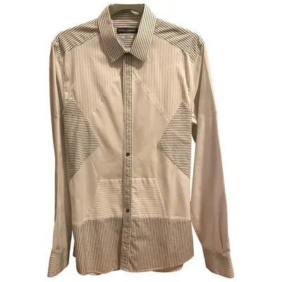 Pre-owned Dolce & Gabbana Shirt In White