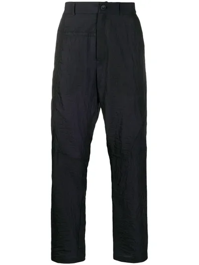 Raeburn Parasuit Straight-leg Trousers In Blue