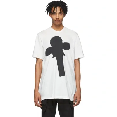 Julius White Graphic T-shirt In Off Wht