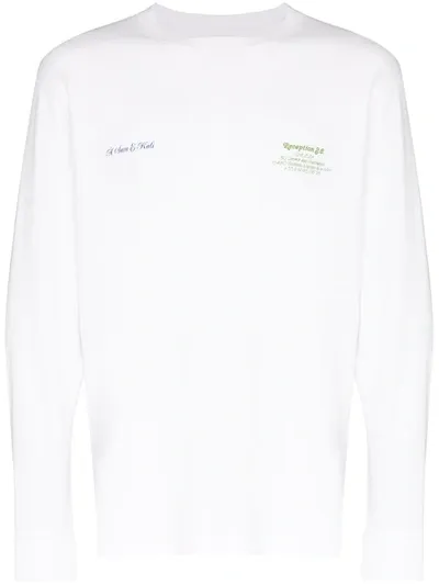 Reception 'chez Za Nantes Maries De La Mer' Sweatshirt In White