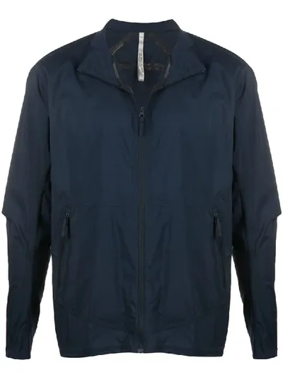 Arc'teryx Demlo Zipped Windbreaker Jacket In Blue