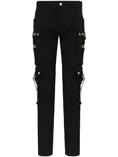 Faith Connexion Cargo Skinny Trousers In Black