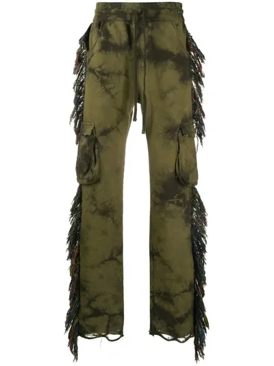 Alchemist Jungle Riders Cargo Trousers In Green