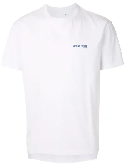 Off Duty Logo Print T-shirt In White