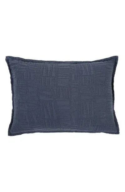 Pom Pom At Home Harbour Matelasse Sham In Navy