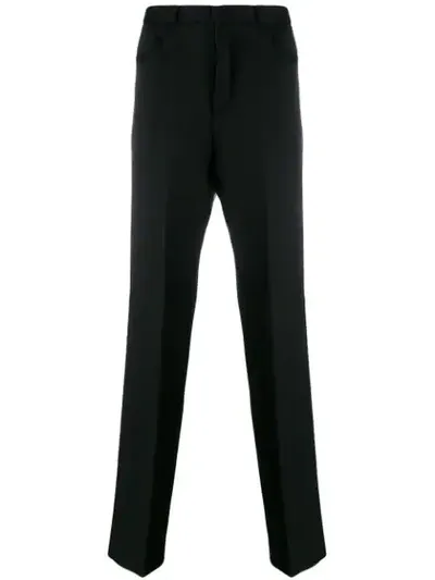 Maison Margiela Classic Tailored Trousers In Black