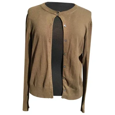 Pre-owned Jcrew Cardi Coat In Brown