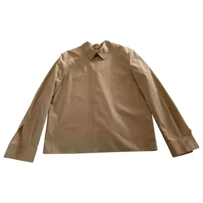 Pre-owned Golden Goose Shirt In Camel