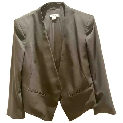 Pre-owned Helmut Lang Wool Blazer In Black