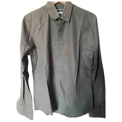 Pre-owned Dolce & Gabbana Shirt In Khaki