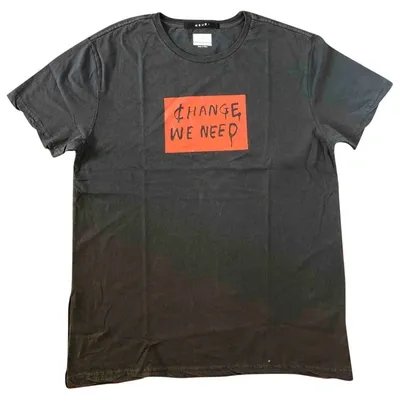 Pre-owned Ksubi Anthracite Cotton T-shirt