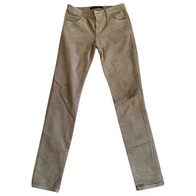 Pre-owned J Brand Slim Pants In Khaki