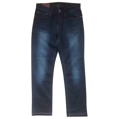 Pre-owned J Brand Blue Cotton - Elasthane Jeans