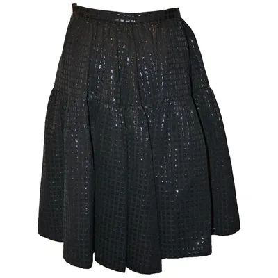 Pre-owned Marni Mid-length Skirt In Black