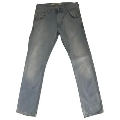 Pre-owned Wrangler Slim Jean In Blue