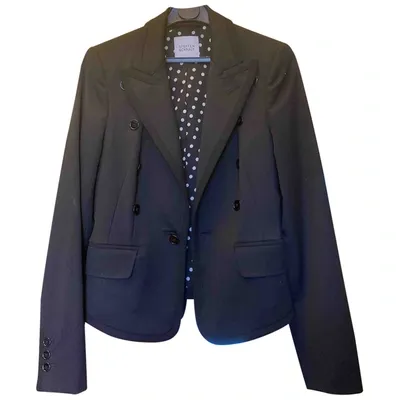 Pre-owned Steffen Schraut Wool Blazer In Black