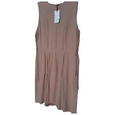 Pre-owned Hoss Intropia Mid-length Dress In Pink