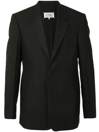 Maison Margiela Straight Fit Blazer In Black