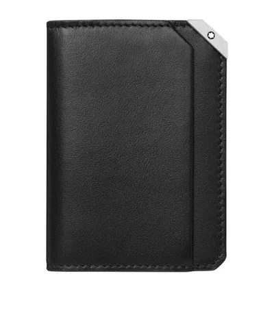 Montblanc Meisterstück Urban Business Card Holder In Black